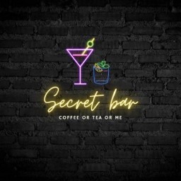 Secret bar coffee or tea with me