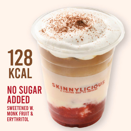 สตรอว์เบอร์รี กาแฟ ลาเต้ ( Iced Strawberry Latte )