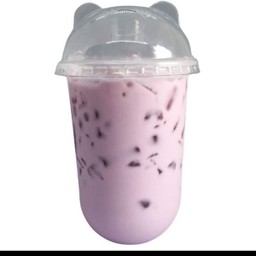 นมหมีเผือกเย็น