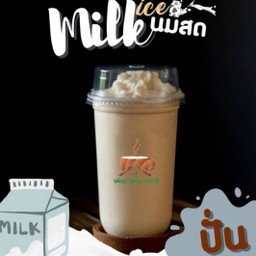 นมสดปั่น