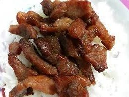 ข้าวหมูทอดแดดเดียว