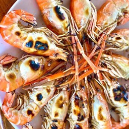 กุ้งเผาไซร์ 11-13ตัวโล