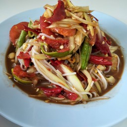 ตำซั่วโคราชปลาร้า