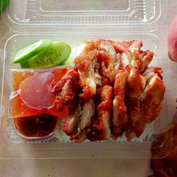 ข้าวไก่ทอด