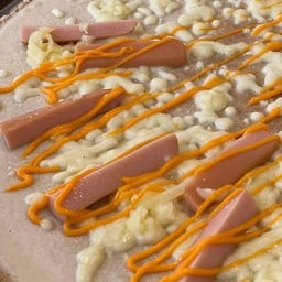 เครปไส้กรอกดับเบิ้ลชีส