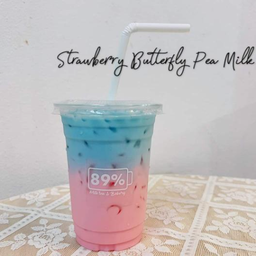 นมเย็น &นมสดอัญชัน