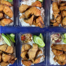 ข้าวปลาทอด