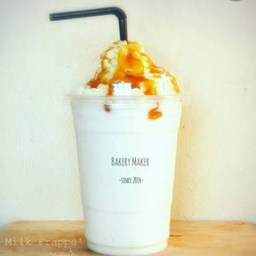 นมสดมะพร้าวปั้นลาวาคาราเมล