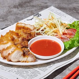 Fried Pork Belly with Fish Sauce