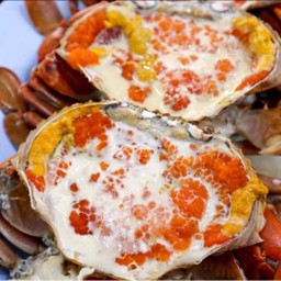 ปูไข่นึ่ง4/5ตัวโล 1,000กรัม