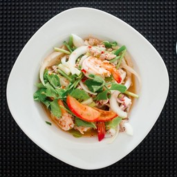 ยำวุ้นเส้นทะเล