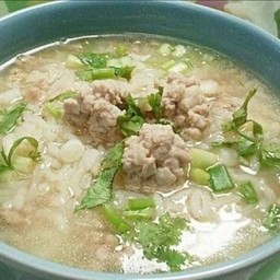 ข้าวต้มหมูสับ (ถุง)