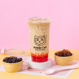 ชานมสตอเบอรรี่