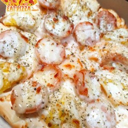 Pizza ค็อกเทลไส้กรอกไก่รมควัน