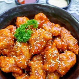 ไก่เกาหลี ซอสเผ็ด