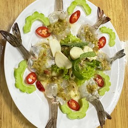 กุ้งแช่น้ำปลา