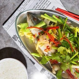 Steamed Sea Bass with Lime