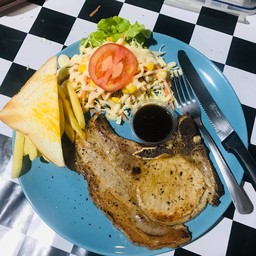 ซุปเปอร์พอร์คชอพ(น้ำจิ้มแจ่ว)