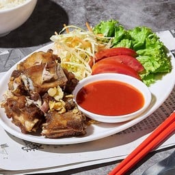 Fried Pork Ribs With Garlic