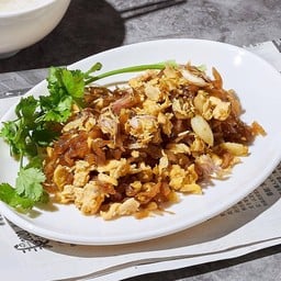 Stir Fried Egg With Pickled Radish