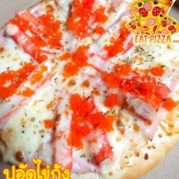 Pizza ปูอัดไข่กุ้ง