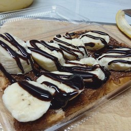 ปังปิ้งกล้วยนูเทลล่าช็อค