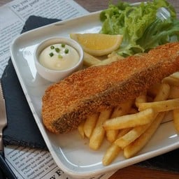 Salmon Fish & Chips