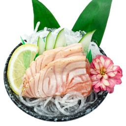 A16. แซลมอนอาบุริ 2 ชิ้น