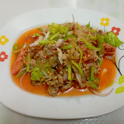 ยำวุ้นเส้นหมูสับ