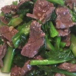 คะน้าเนื้อน้ำมันหอย