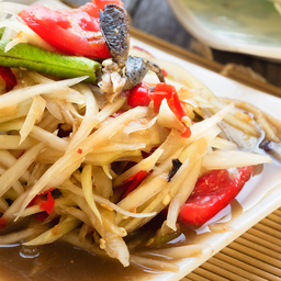 ส้มตำ ปูม้า-ปลาร้า