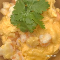 ข้าวไข่ข้นกุ้ง