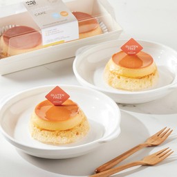 เค้กคาราเมลคัสตาร์ด กลูเตนฟรี