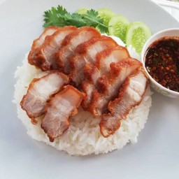 ข้าวหมูทอดอร่อยสุดซอย