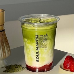 MATCHA STRAWBERRY LATTE