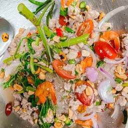 ยำวุ้นเส้นโบราณ (คือปัง)