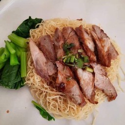 บะหมี่จับกัง+เกี๊ยวลวกจิ้ม