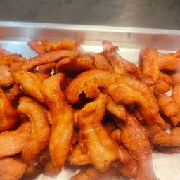 หมูแดดเดียวมันน้อย