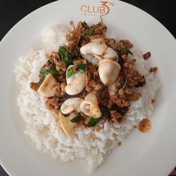 หมูสับป่นปลาหมึก