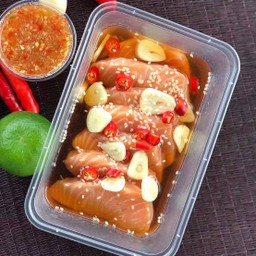 แซลมอนดองซีอิ๊วเกาหลี