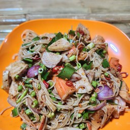 ยำขนม หมูยอ+ปลาทู