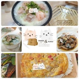 ตามสั่ง 55฿_ข้าวไข่เจียว 45฿ :  ข้าวผัด กะเพรา โจ๊ก