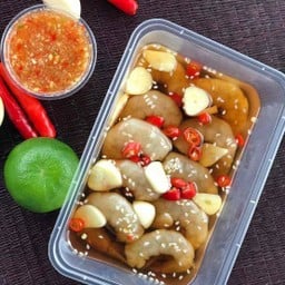 กุ้งดองซีอิ๊วเกาหลี