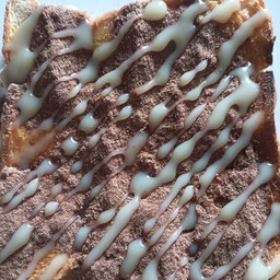 ปังปิ้งหน้าโอวัลติน+นม