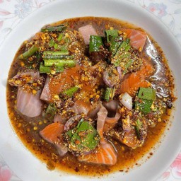 ลาบแซลมอนบราวน์