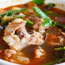 Hot And Spicy Soup With Pork Ribs