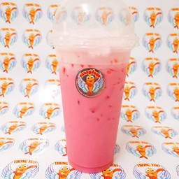 นมชมพู(นมเย็น) (เย็น-ปั่น)