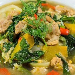 Dill Soup With Pork