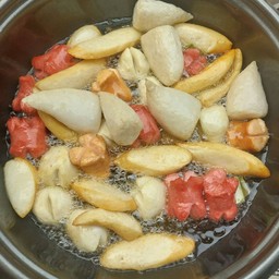 [อร่อยซ่ากับโค้ก] ทอดรวม+โค้กออริจินัล(กระป๋องเล็ก)