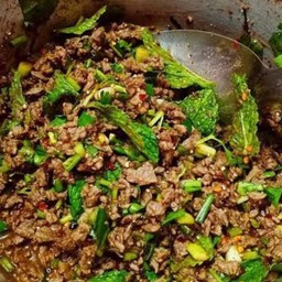 Cooked Beef Larb
